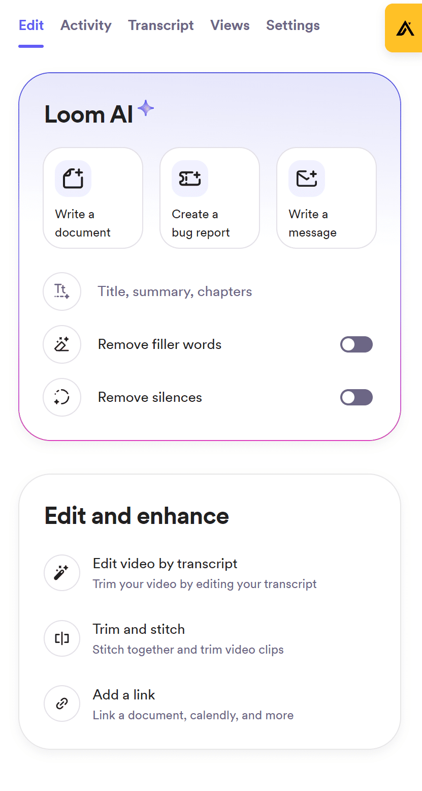 Loom: Screen Recording Windows AI